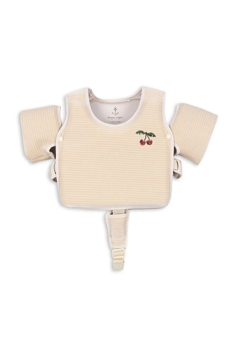 Детска жилетка за плуване Konges Sløjd HOLLIS SWIM WATER WINGS в бежово KS104848