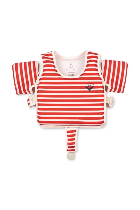 Konges Sløjd kamizelka do pływania dziecięca HOLLIS SWIM WATER WINGS kolor czerwony KS104848