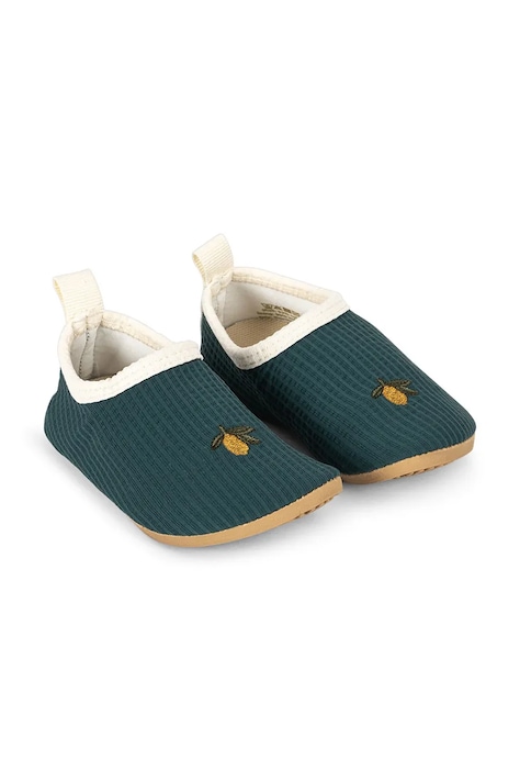 Παιδικά παπούτσια νερού Konges Sløjd SAILOR SWIM SHOES χρώμα: πράσινο, KS105067