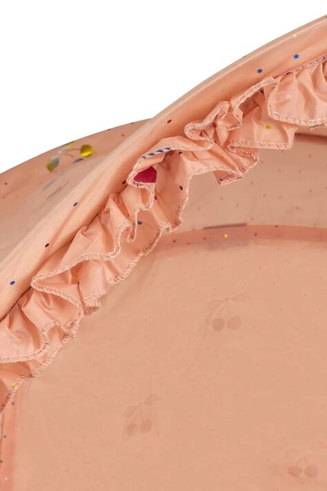 Šator za plažu Konges Sløjd MINI BEACH TENT POP UP UV 50+ LACE boja: ružičasta, KS104993