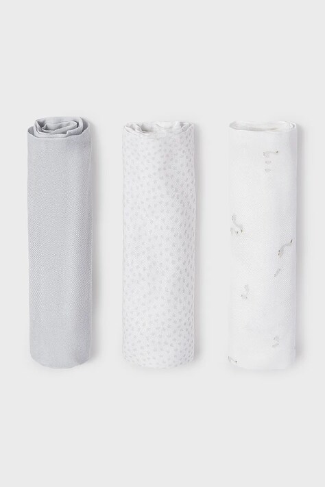 Mayoral Newborn pieluszka niemowlęca 3-pack 9060