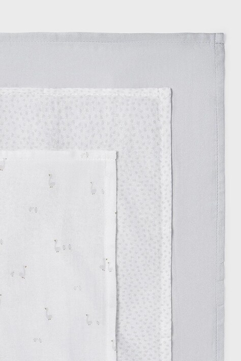 Mayoral Newborn pieluszka niemowlęca 3-pack 9060