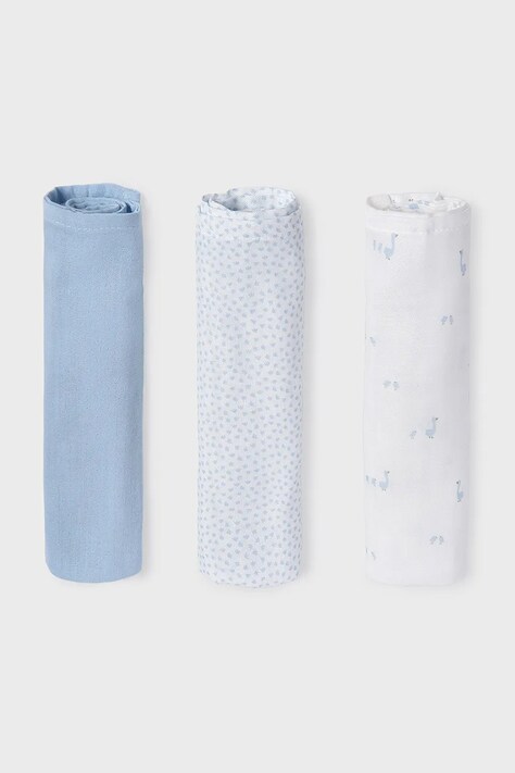 Mayoral Newborn pieluszka niemowlęca 3-pack 9060