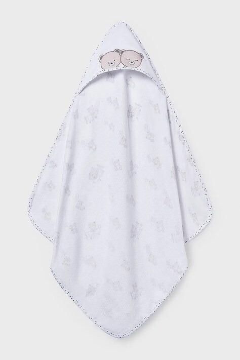 Mayoral Newborn ręcznik z kapturem dziecięcy 9118