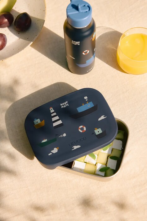 Liewood lunchbox dziecięcy Arthur Printed Lunchbox LW14982