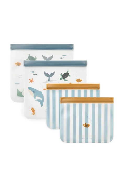 Liewood torebki na żywność Rebus Reusable Food Bags 4-Pack LW20172