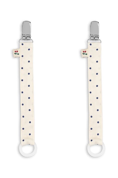 Konges Sløjd pasek do smoczka PACIFIER STRAP 2-pack KS104599