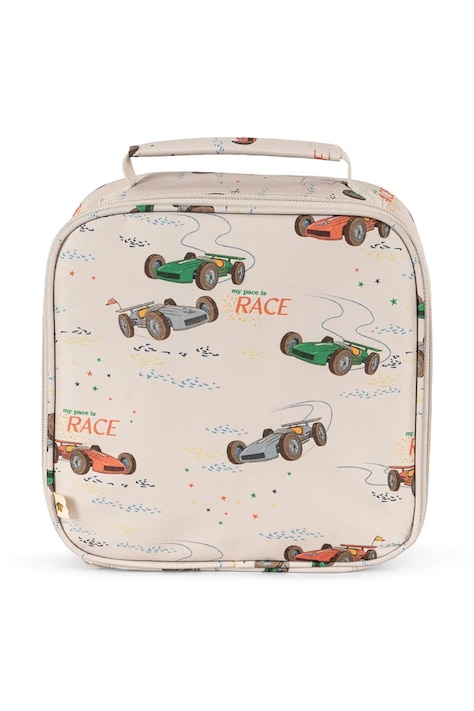 Konges Sløjd torba na lunch dziecięca CLOVER THERMO LUNCH BAG beżowa KS104738