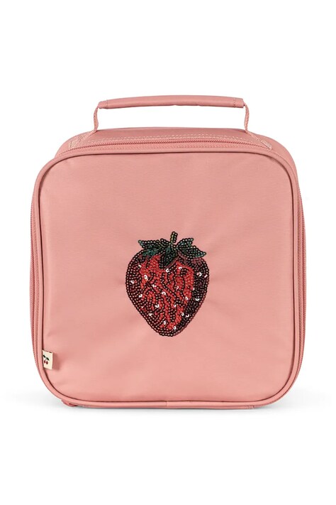 Konges Sløjd torba na lunch dziecięca CLOVER THERMO LUNCH BAG różowa KS104738