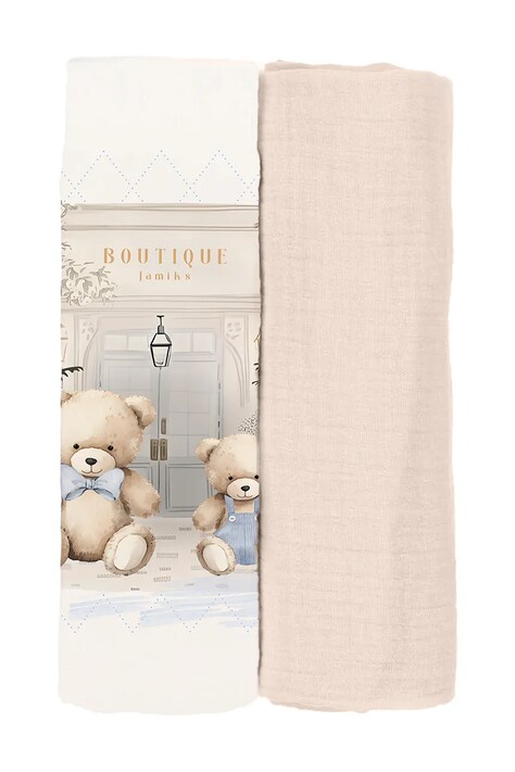 Jamiks otulacz niemowlęcy PETITINO 2-pack JLI155