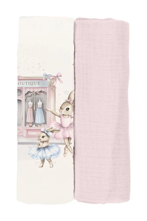 Jamiks otulacz niemowlęcy PETITINO 2-pack JLI155