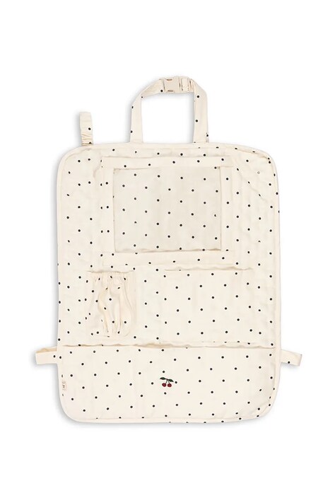 Konges Sløjd torba dziecięca CAR ORGANIZER biała KS105304