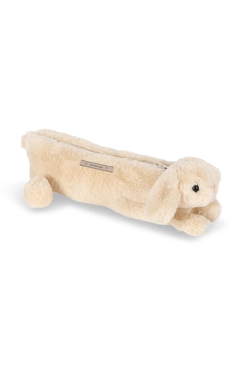 Konges Sløjd pernica za djecu TEDDY PENCIL CASE bež KS105550
