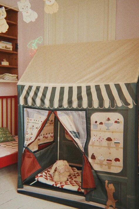 Konges Sløjd przytulanka dziecięca BUNNY HUGS beżowa KS105291