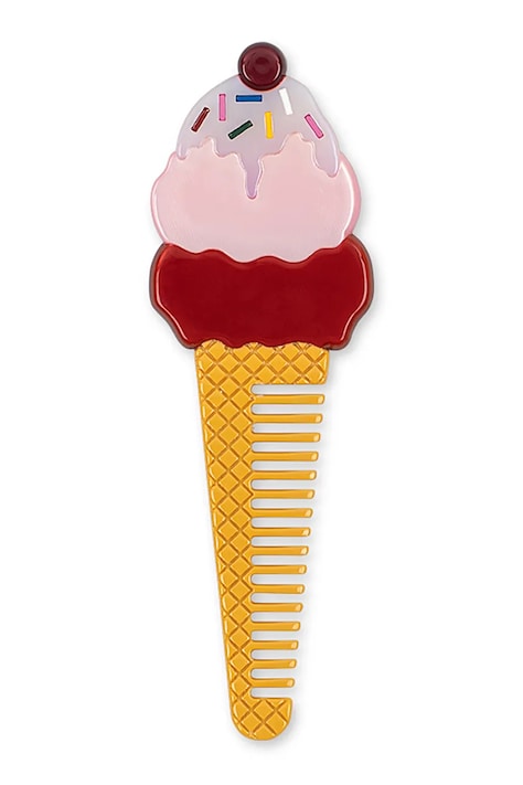 Konges Sløjd negovalni komplet otroški ICE CREAM COMB rožnat KS105421