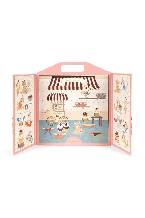 Konges Sløjd książeczka z naklejkami dziecięca MY STICKER UNIVERSE FSC multicolor KS105506