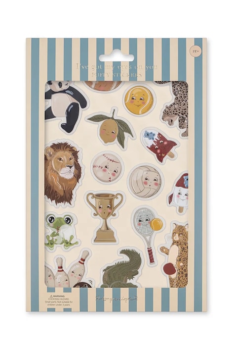 Konges Sløjd naklejki dziecięce PUFFY STICKERS multicolor KS105528