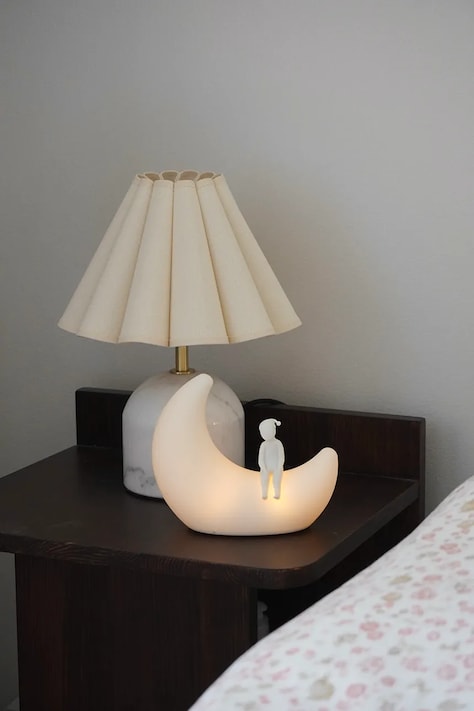 Cam Cam Copenhagen lampka nocna dziecięca Off-White biała 995
