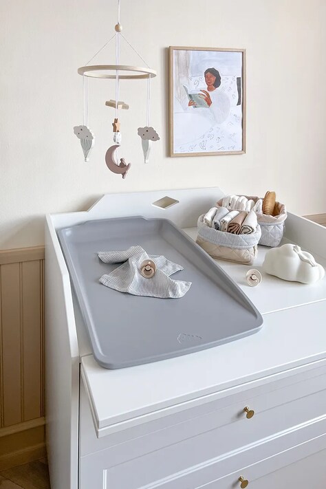 Cam Cam Copenhagen przewijak niemowlęcy Classic Grey szary 343