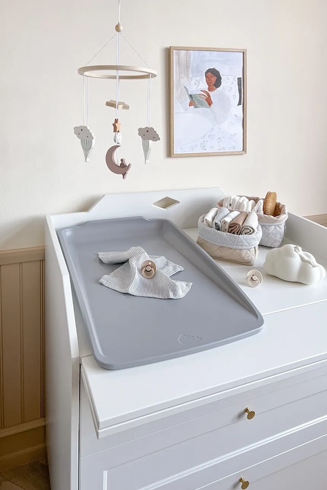 Cam Cam Copenhagen przewijak niemowlęcy Classic Grey szary 343