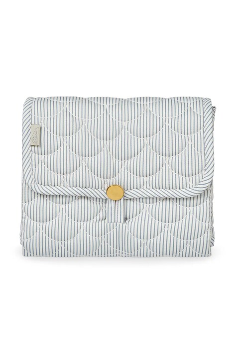 Cam Cam Copenhagen mata do przewijania niemowlęca Classic Stripes Blue, Praline niebieska 301