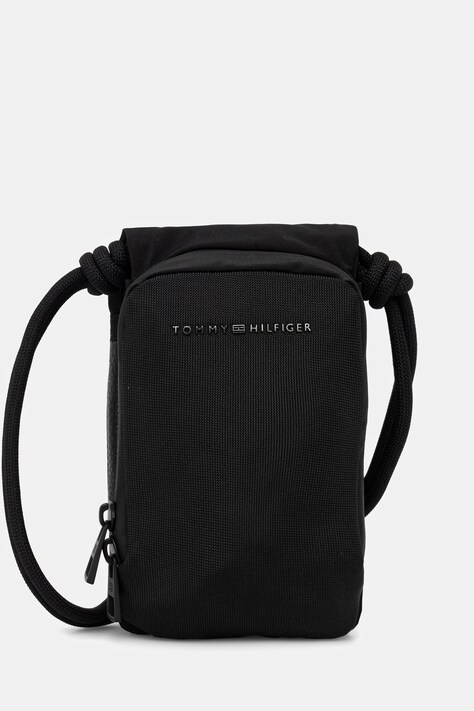 Tommy Hilfiger saszetka kolor czarny AM0AM14040