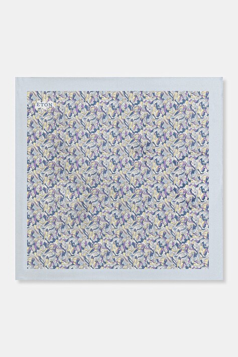 Eton poszetka jedwabna kolor niebieski 100014664