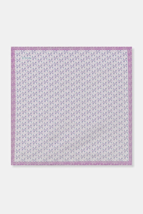 Копринено джобно каре Eton в лилаво 100014673