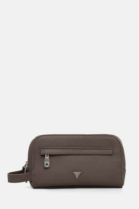 Guess kosmetyczka MILANO kolor brązowy PMMISA P6161