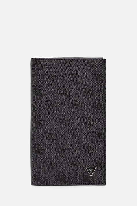 Guess etui na paszport MILANO kolor szary SMMALO LEA01