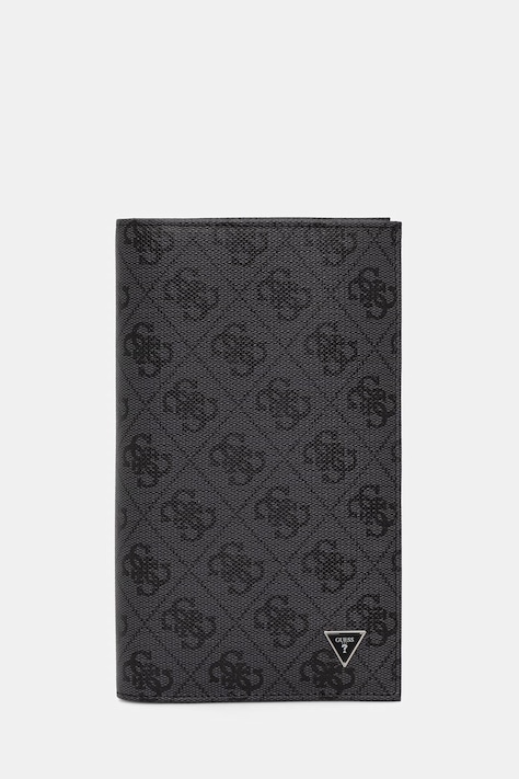 Puzdro na pas Guess MILANO šedá farba, SMMALO LEA01