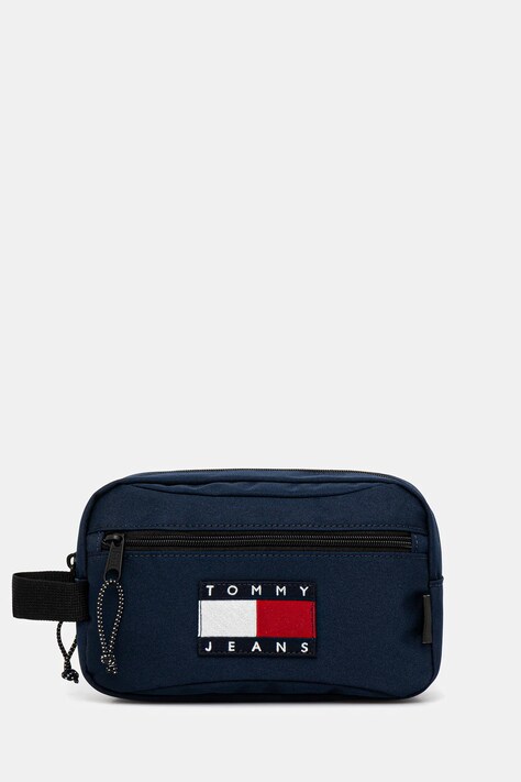 Косметичка Tommy Jeans колір синій AM0AM13858