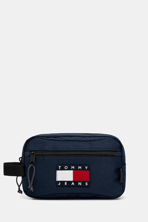Косметичка Tommy Jeans колір синій AM0AM13858