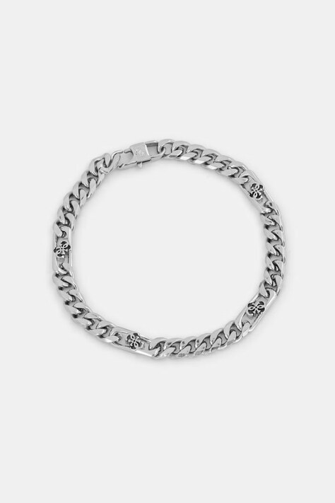 Guess bransoletka męska ze stali nierdzewnej 4G FRONTIERS JUMB06 034JW