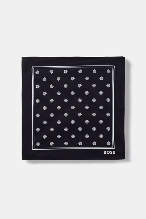 BOSS vreckovka do saka POCKET SQ tmavomodrá 50560527