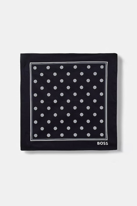 BOSS vreckovka do saka POCKET SQ tmavomodrá 50560527
