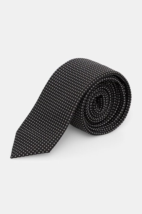 HUGO kravata za muškarce od svile Tie cm 6 crna 50561649