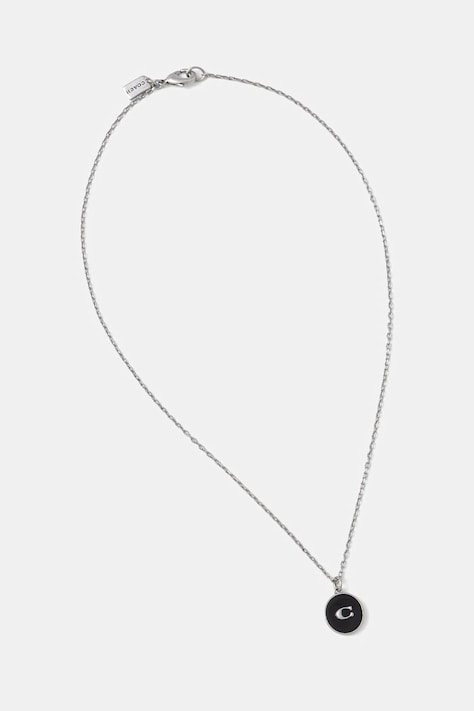 Coach naszyjnik damski metalowy bez kamienia 37551512SLV005
