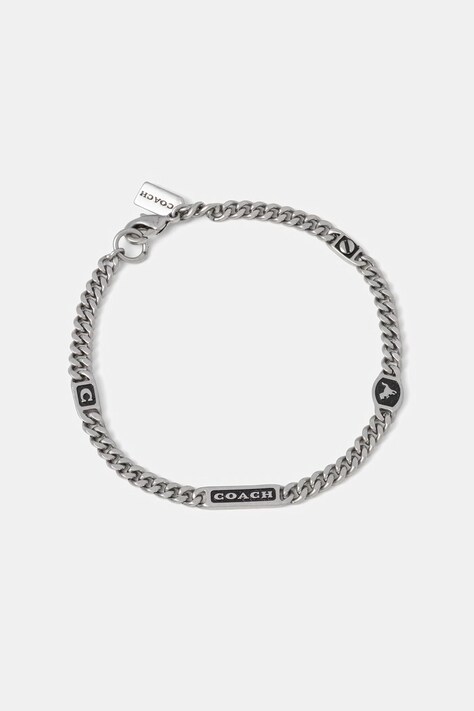 Coach bransoletka męska metalowa 37551521SLV041