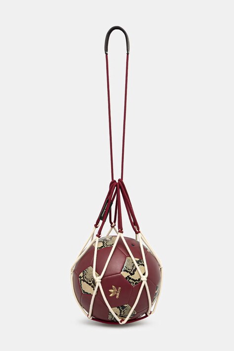 adidas Originals piłka nożna x Wales Bonner bordowa KF1073