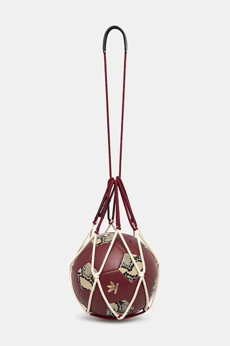 adidas Originals piłka nożna x Wales Bonner bordowa KF1073