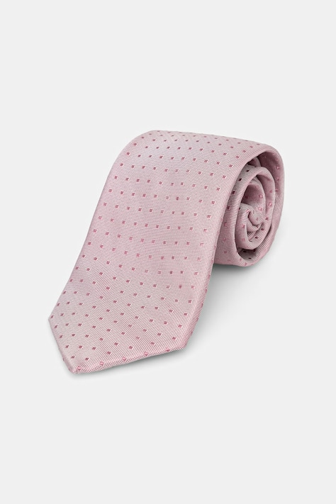 Michael Kors krawat męski jedwabny różowy MK0DT00222