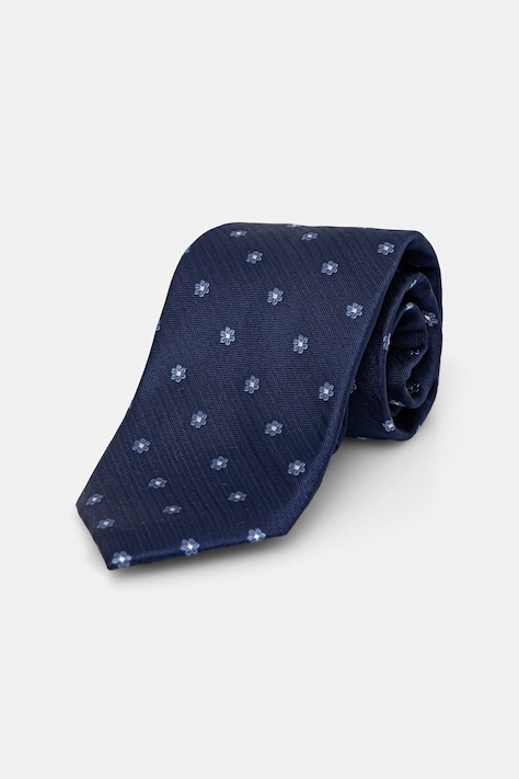 Michael Kors krawat męski jedwabny granatowy MK0DT00224