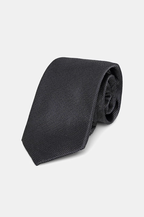 Michael Kors krawat męski jedwabny granatowy MK0DT00237