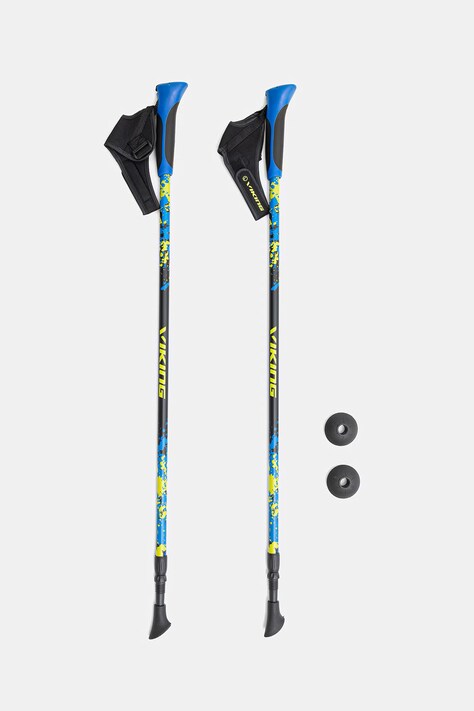 Viking kije trekkingowe Ruten Nordic Walking niebieskie 650/22/5190