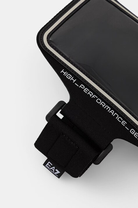 EA7 Emporio Armani біговий чохол для телефону — SS26-AKU01W, чорний — фото 3