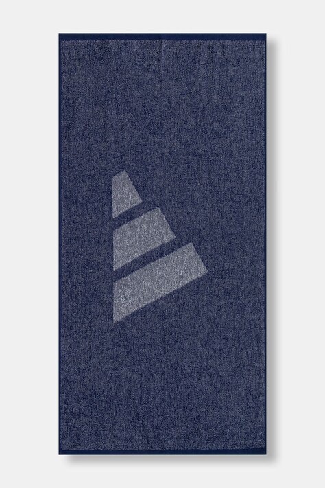 adidas Performance ręcznik treningowy bawełniany 100 cm x 50 cm niebieski KE7417