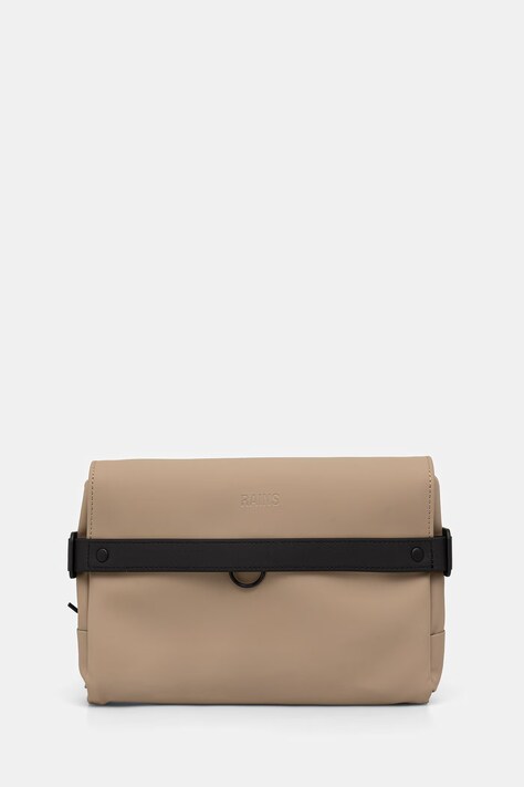 Rains kosmetyczka 16480 OTG Wash Bag W3 kolor beżowy 16480