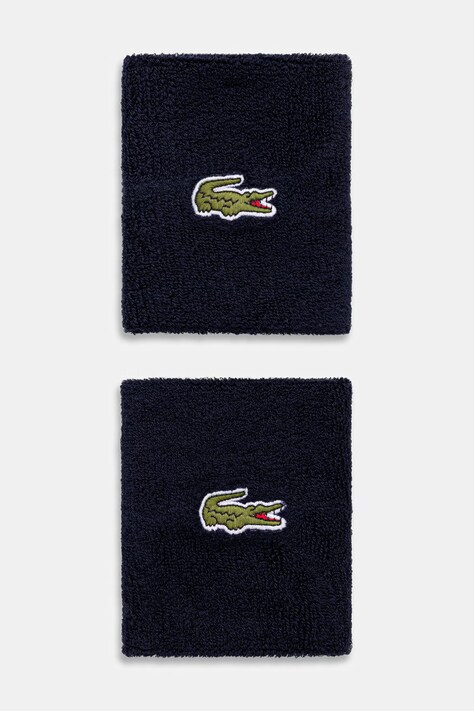 Lacoste opaska na nadgarstek 2-pack kolor granatowy RL9272