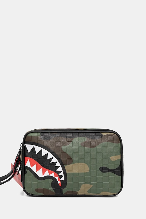 Sprayground kosmetyczka kolor zielony 910B8266NSZ